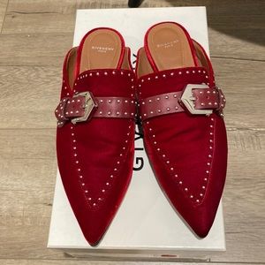 Givenchy Velvet Loafers